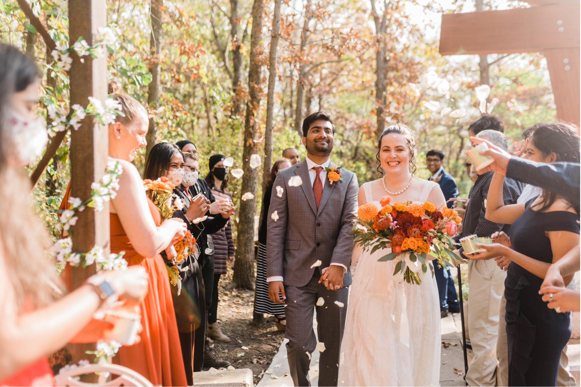 Overland Park Arboretum Wedding Cara + Andy Hey Tay